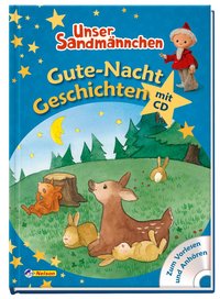 Unser Sandmännchen: Gute-Nacht-Geschichten mit CD, Vorlesebuch