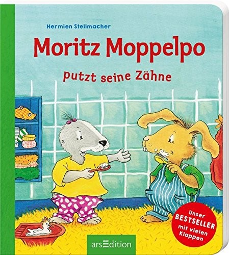 Hermien Stellmacher: Moritz Moppelpo putzt seine Zähne