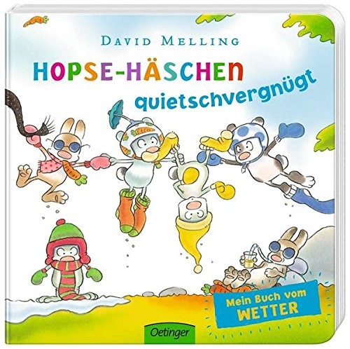 David Melling: Hopse-Häschen quietschvergnügt