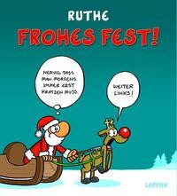 Ralph Ruthe: Frohes Fest!