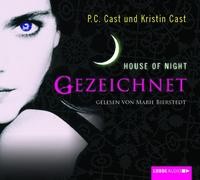 P.C. Cast/ Kristin Cast: HÖRBUCH: House of Night - Gezeichnet, 4 Audio-CDs