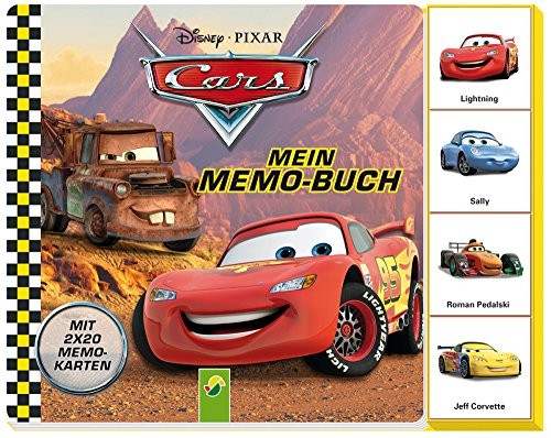 Walt Disney: Mein Memo-Buch - Cars