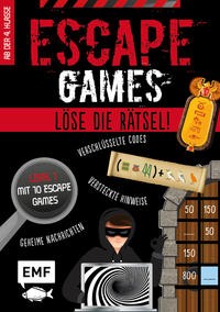 Mathieu Quénée: Escape Games Level 1 (rot) - Löse die Rätsel!