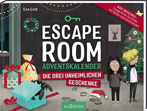 Eva Eich: Escape Room. Die drei unheimlichen Geschenke. Ein Gamebuch-Adventskalender für Kinder