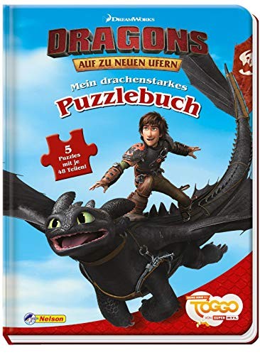 DreamWorks Dragons Auf zu neuen Ufern: Mein drachenstarkes Puzzlebuch, Pappbilderbuch