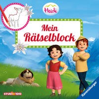 Heidi: Mein Rätselblock, Kinder-Beschäftigungsbuch