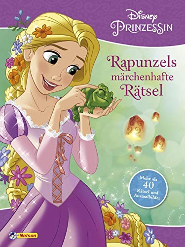 Disney Prinzessin: Rapunzels märchenhafte Rätsel, Kinder-Beschäftigungsbuch