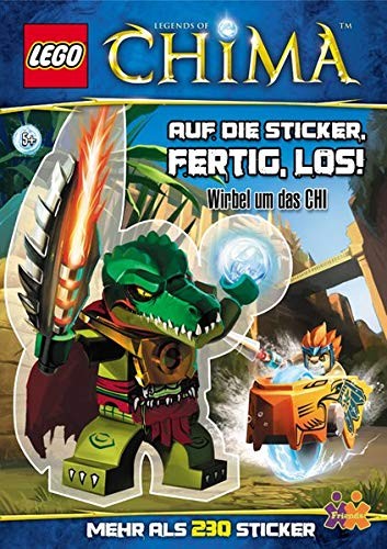 LEGO Legends of Chima. Auf die Sticker, fertig, los!, Kinder-Beschäftigungsbuch