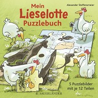 Alexander Steffensmeier: Mein Lieselotte-Puzzlebuch. 5 Puzzlebilder mit je 12 Teilen